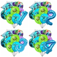 9pcs Monsters UniversityBalloon Birthday PartySupplies Monsters DecorationBaby ShowerWelcomeBallon A