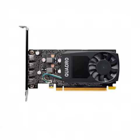 Original Quadro P600 2GB 4K Graphics Card Professional Graphic Design for 3D Modeling Rendering CAD/