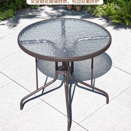 Balcony Table Small Coffee Table Table Chair Milk Tea Rattan Chair Coffee Shop Outdoor Single Table 