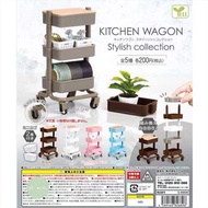 活動几 扭蛋 kitchen wagon ikea活動几 ikea推車 ikea收納車 活動几 推車 收納車 收納架 儲物架 扭蛋 日本扭蛋 日本代購 景品 玩具 公仔 擺設 figure 周邊 盒玩