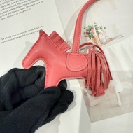 Hermès 愛馬仕 小馬吊飾 （粉色）