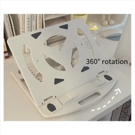Laptop stand 360 degree rotating plastic stand adjustable height laptop stand