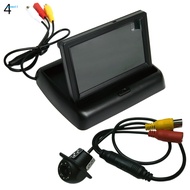  43inch LCD 12V Folding Display Car Rear View Backup Reverse Camera Monitor