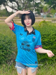 เสื้อกีฬาผู้ใหญ่ทีมชาติไทยผ้าแห็งเร็วใส่สบายใส่ได้ทุกเพศ
