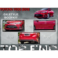 TOYOTA VIOS NCP150 VIOS 2016 FACELIFT GX STYLE BODYKIT (G-X) SKIRT LIP FOR VIOS GX FRONT SKIRT SIDE 