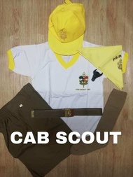 Kabs scout uniform 1 set 7 in 1