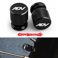 ADV Motorcycle Tire Valve Air Port Stem Cover Cap Plug CNC Accessories For Honda ADV350 ADV150 ADV160 ADV 350 150 160