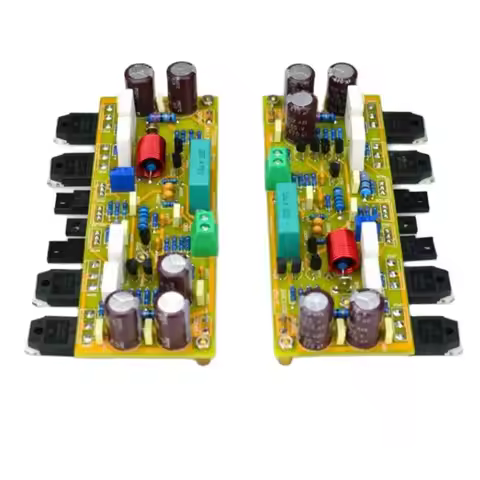 1 Pair Symasym5-3 POWER AMP Circuit SYM5-3 Stereo 100W X 2 Class AB Home Audio Amplifier Board