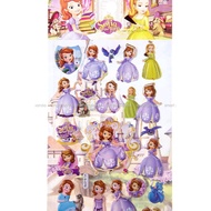 Smart Panda Sofia YLS-076 Embossed Children's Stickers Cute Characters for Crafts and Souvenirs Size