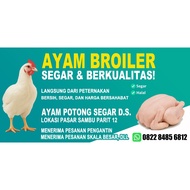 Broiler and Cakwe Chicken Banner Mold