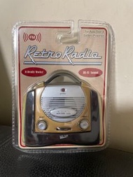 復古造型，迷你收音機