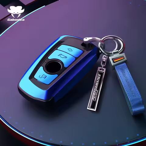 New PC Car Remote Key Case Cover For BMW 1 2 3 4 5 6 7 Series X1 X3 X4 X5 X6 F36 F25 F26 F30 F34 F10