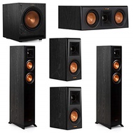 Klipsch 5.1 System with 2 RP-4000F Floorstanding Speakers, 1 Klipsch RP-400C Center Speaker, 2 Kl...