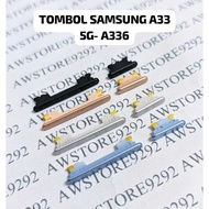 TOMBOL Samsung A33 5G A73 5G On Off Button External Button Samsung A33 5G A336 A73 Power Volume Butt