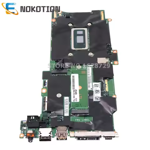 01YU357 01YU358 FX490 NM-B861 for Lenovo ThinkPad X1 Carbon 7th Gen 2019 Laptop Motherboard With I5/