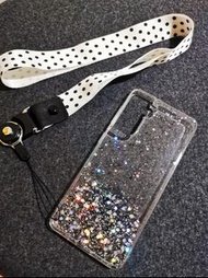 Samsung S21 透明閃爍手機殼