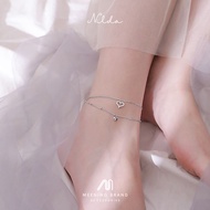 MeeningBrand Silver Anklet : NILDA [05-0006] Silver Anklet 925 Original
