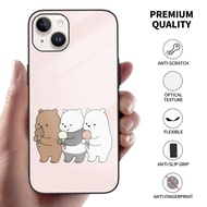 We Bare Bears Fashionable High Quality Anti-drop Phone Case Cover For IPhone 15 14 13 12 11 Pro Max