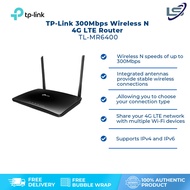 TP-Link 300Mbps Wireless N 4G LTE Router TL-MR6400 | Up to 32 Devices Simultaneously | Easy Manageme
