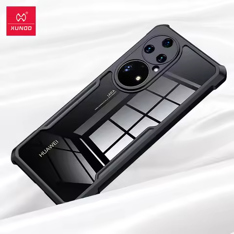 Xundd Shockproof Case For Huawei P50 Pro, Protective Transparent Bumper Phone Case For Huawei P30 P4
