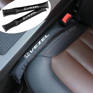 Car Seat Gap Plug For Honda Vezel Carbon Fiber Leather Leakproof Padding Leak Proof Pad Caulking Strip Ornament Car Accessories Interior