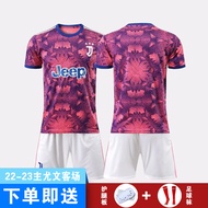 Juventus Football Kit Set 7 Number Cristiano Ronaldo 22 Number Angel Di Maria Adult Competition Team