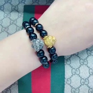 泰国佛牌原庙恭请五眼四耳助投资生意正偏财招财转运守财赌运赌博手串手镯手链Thai Amulet  Sihuhata Pra in Jumlaeng Bracelet Wealth Lucky Inve