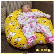Baby sofa Baby sofa Baby Mattress honey And Star Pattern