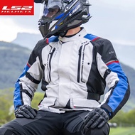 LS2 Original Motorcycle Jacket Winter Warm Waterproof windproof LS2 NARVIK Motocross Riding Jacket M