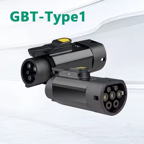 GBT To Type1 Adapter 32A 7.2kw GB/T Female Plug with Type 1 Female Converter J1772 Electric Car For 