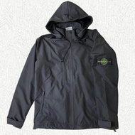 JAKET WATERPROOF STONE ISLAND JAKET OUTDOOR PRIA FUUL TAG BISA (COD)