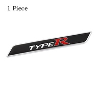 Hot 3D Metal Car Stickers Type R Logo Emblem Badge Decals for Honda Type R Racing Sport Logo Civic A
