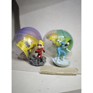 [READY] Disney Pixar Incredibles Gacha mini figure display collection 2pcs