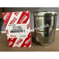 23303-64010 Fuel Filter  FT 1182 For Forklift , HIACE , CAMRY , LN50 , LH113
