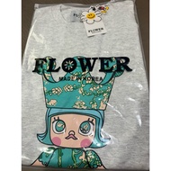💜 Cute เสื้อยืดOversize(FLOwER)มอลลี่ popmart Women T-shirt