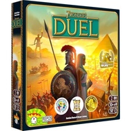 Asmodee 7 Wonders Duel Board Game BASE GAME - Intense Two-Player Battles in the Ancient World, Strat