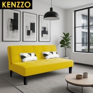 KENZZO : FOLDADLE SOFA BED 2 SEATER / 3 SEATER /4 SEATER/ Olly Foldable sofa bed / Sofa Katil/oliver