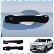 ( D I Q H )Car Outer Door Handle Frame Door Handle Cover Car Accessories for  VEZEL RV 2021