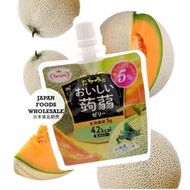 Tarami Oishii Konyaku Jelly Drink Hokkaido Yubari Melon jelly impor