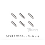 Tworks RC P-2914 2.9X13.8mm Pin (6pcs.)