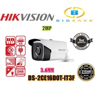 HIKVISION 2MP DS-2CE16D0T-IT3F EXIR BULLET CAMERA (3.6MM)