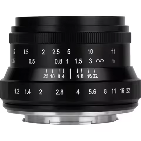 .7artisans 35mm F1.2 Mark II APS-C Large aperture Prime Lens For Micro 4/3 Sony E ZVE10 Fuji FX Cano
