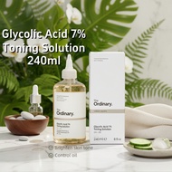 【The Ordinary】 Glycolic Acid 7% Toning Solution 240ml | AHA Exfoliant | Brighten Dull Skin & Refine 