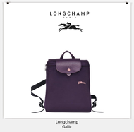 [LONGCHAMP Gallic]  longchamp bag L1699 backpack 70th anniversary edition embroidery folding school bag long champ bags Student backpack