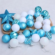 New Christmas Set Christmas Tree Decoration Ball 31pcs Five-pointed Star Christmas Ball