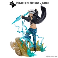 High quality One Piece Law Fzero model 18cm tall, fighting state, one piece model figure