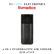 EUROPACE ECO 4751V EVAPORATIVE 4-IN-1 20L AIR COOLER - 1 YEAR WARRANTY
