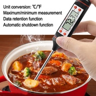 DANLE【จัดส่งฟรี】เครื่องวัดอุณหภูมิอาหาร [มีให้เลือก 2 สี] เทอร์โมมิเตอร์วัดอุณหภูมิอาหาร Food Thermometer เครื่องมือวัดอุณหภูมิ ที่วัดอุณหภูมิอาหาร ที่วัดอุณหภูมิ เทอโมมิเตอร์ วัดอาหาร สเต็ก วัดอุณหภูมิน้ำ วัดของเหลว น้ำมัน วัดอุณหภูมิทั่ว ๆ ไป