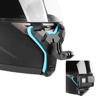 Motorcycle Helmet Chin Strap Mount Holder Adapter For Gopro Hero 9 8 7 6 5 Yi EKEN DJI Insta360 Action Camera Accessories