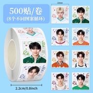 500 PCS ZEROBASEONE ZB1 ROLL STICKER PAPER KPOP STICKER ROLL mail deco freebies korea